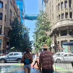 Old and New in central Santiago