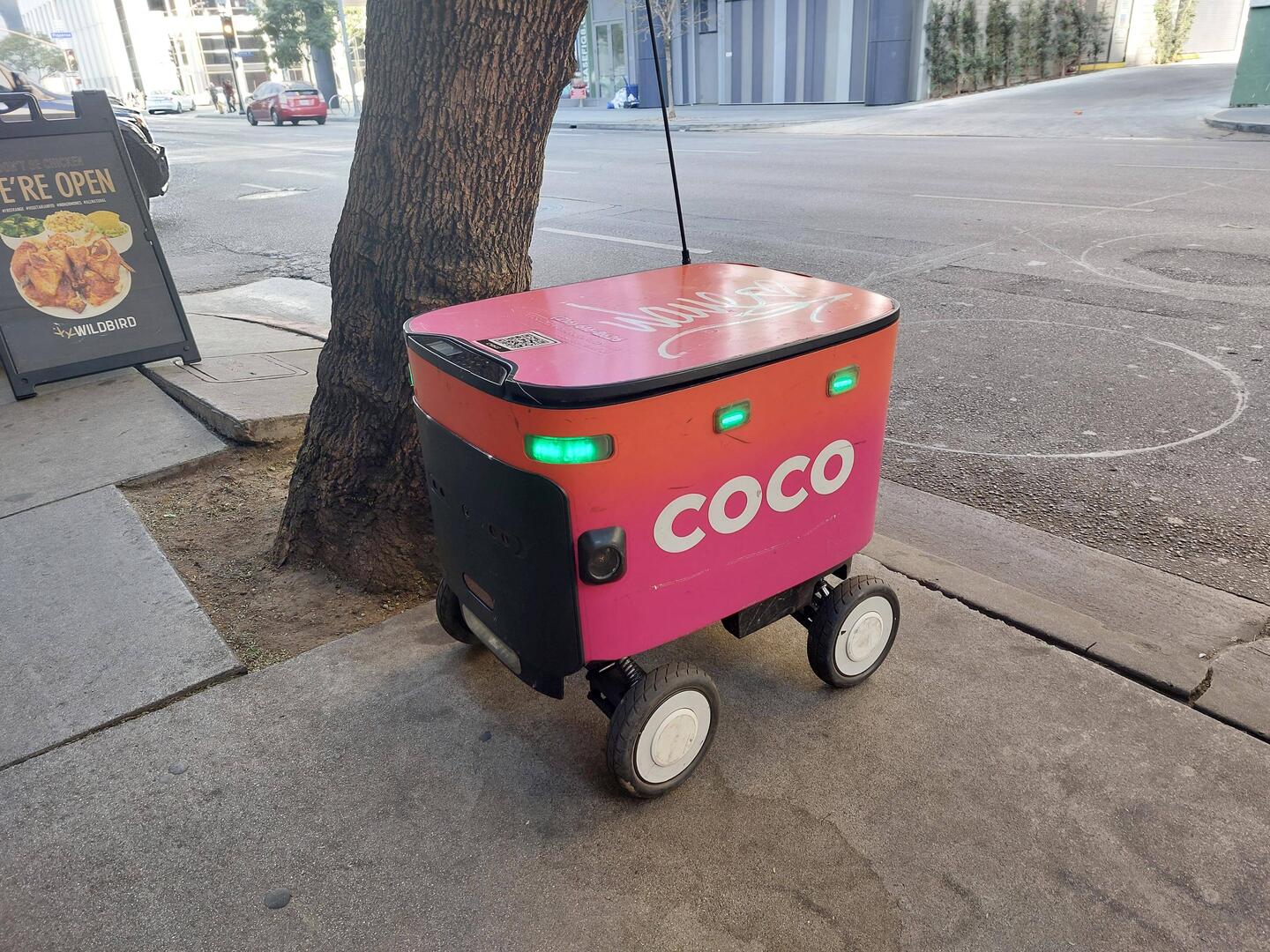 So sieht also der Essenslieferdienst in LA aus