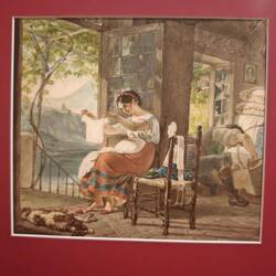 Итальянская семья (в ожидании ребёнка) (1831)