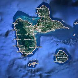 See Terre-de-Haut, the small Island at the bottom