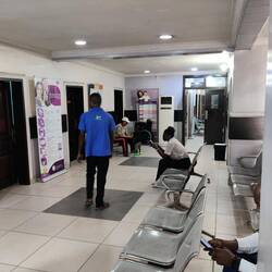 Im Krankenhaus in Nigeria...