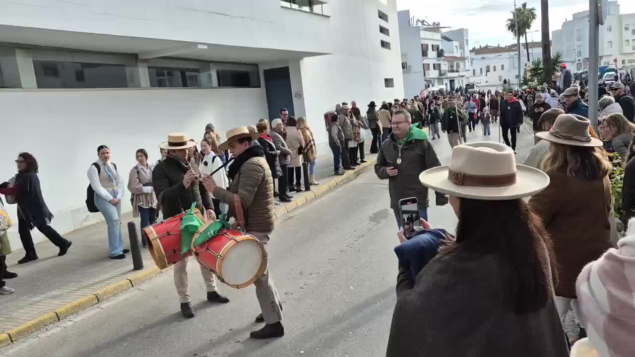 Musik bei der Romeria von gestern