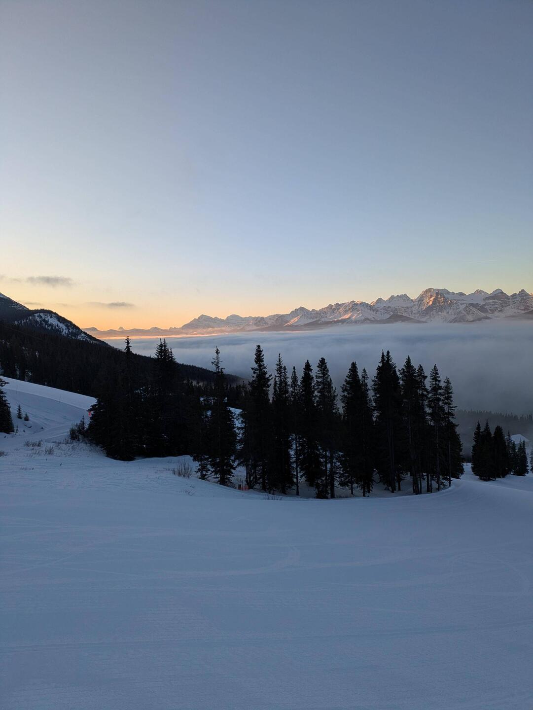 Aussicht in LakeLouise