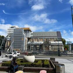 Christchurch im Wiederaufbau