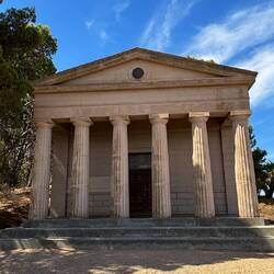 Mausoleum des Seppeltsfield Gründers