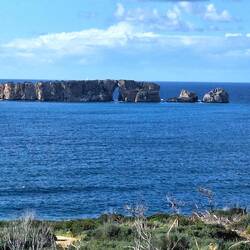 Vorgelagerte Felsformation