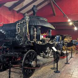 A 19th century funeral carriage