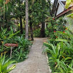 Eine sehr schöne, kleine Hotelanlage