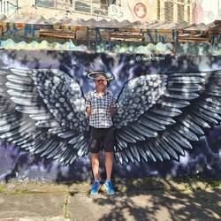 I always said I was an angel and now I have the proof!