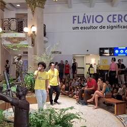 A cultural centre housed in an old branch of the Bank of Brazil.