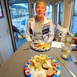 PPPR and salad