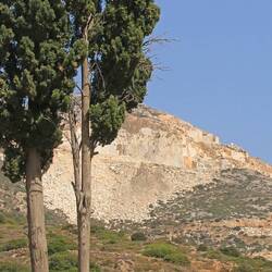 Einer der noch immer genutzten Marmor-Steinbrüche