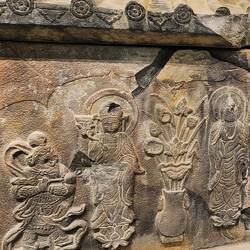 1 of 110,000 stone carvings from the Longmen Grottoes in China