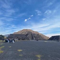 Angekommen in der Azteken Hochburg Teotihuacan