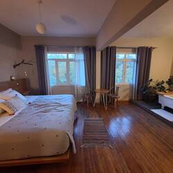 Unser Deluxe- Hotelzimmer mit Badewanne