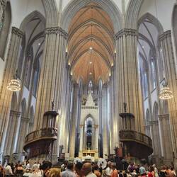 Kathedrale von São Paulo Catedral Metropolitana de São Paulo von innen