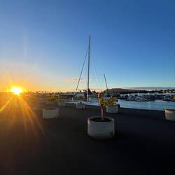 Sonnenuntergang auf Lanzarote