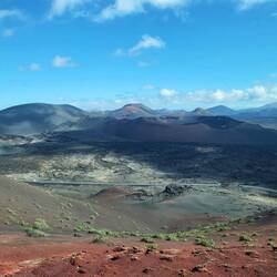Beeindruckende Landschaft von Lanzarote