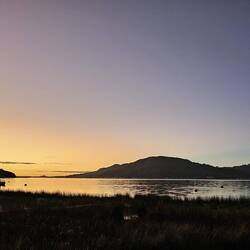 Sonnenaufgang am Titicacasee