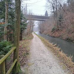 entlang dem Kanal und Murgbach