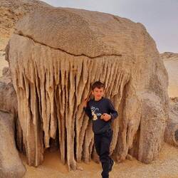Crystal Mountain, appelée le joyau du désert, est formée par les cristaux de quartzite.