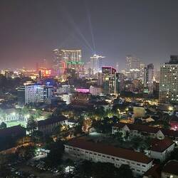 Skyline im 22. Stock