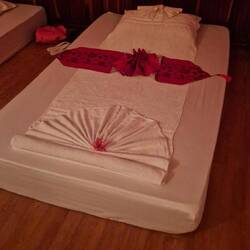 Am.letzten Tag gönnen wir uns noch eine 2 Stündige Massage.