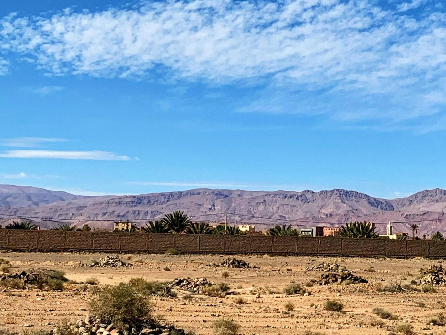 Die Landschaft ändert sich