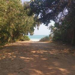 Endlich ist der Strand in Sicht