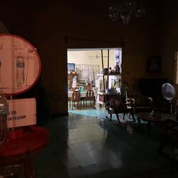 nächtlicher Einblick in eine gute Stube