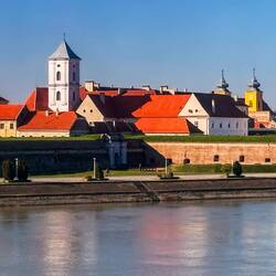 Crossing the Drava River to explore the Tvrða (Citadel) — Osijek, Croatia.