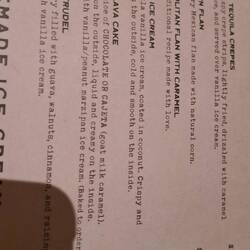 Man achte auf den Lava cake ;)