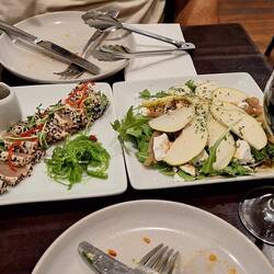 Port Lincoln tuna and pear salad