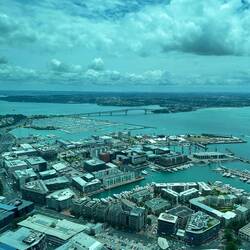 View auf dem Sky Tower