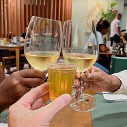 That is absolutely the smallest glass I've ever been given to drink beer from.