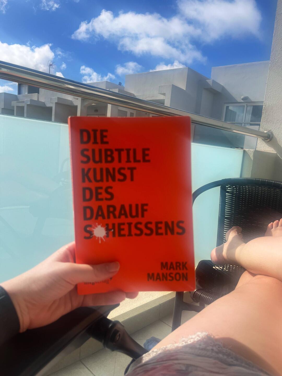 Entspannung auf dem Balkon