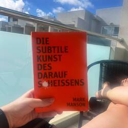 Entspannung auf dem Balkon