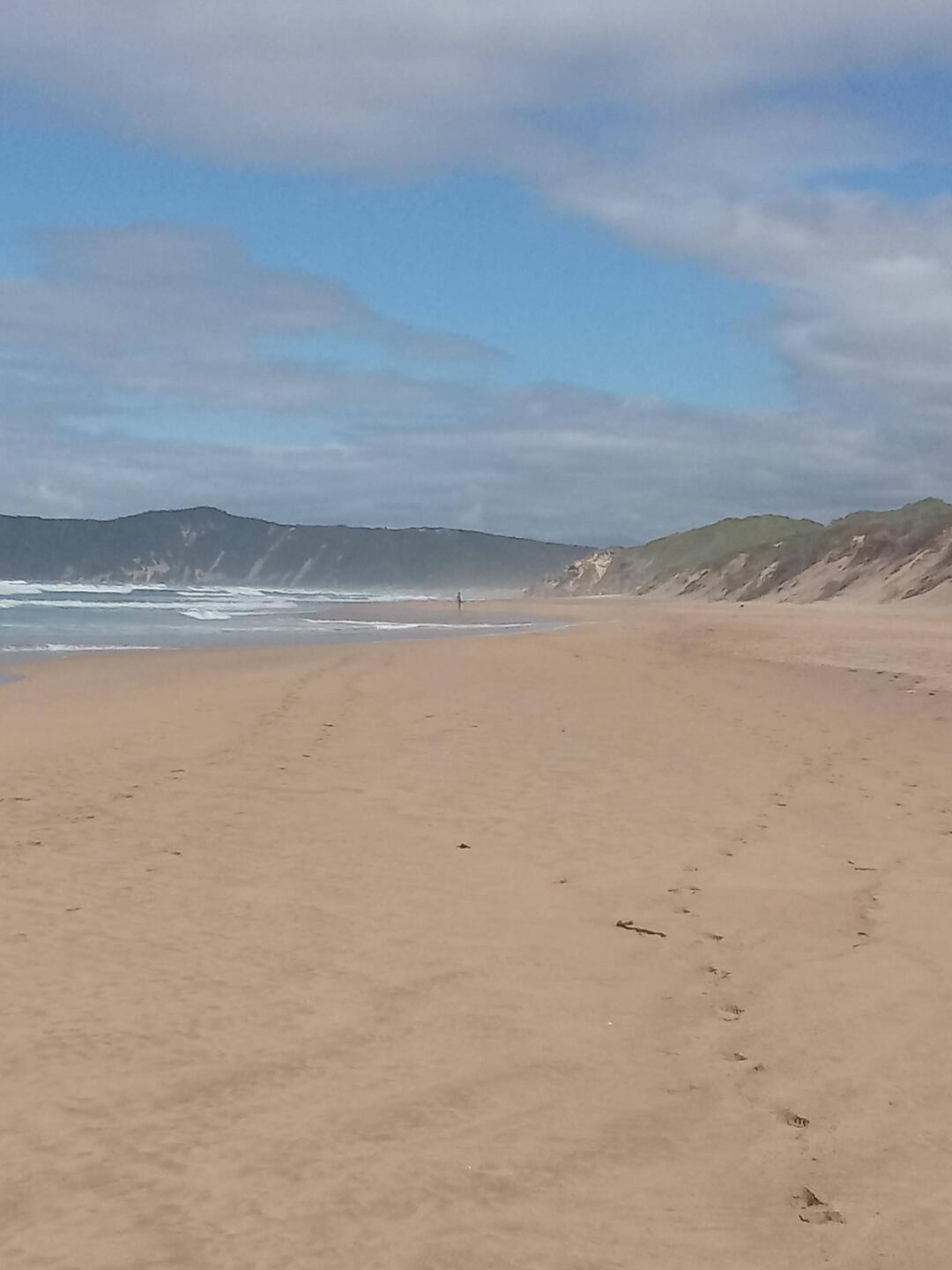 Jo walks at such a pace that I have to give up trying to keep up with her. She's far in the distance