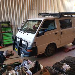 Dexter schon wieder in der Werkstatt 🥲