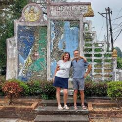 Engste Stelle von Thailand