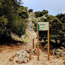 Wir erreichen den Mirador del Corzo