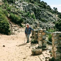 Der Steinbock erwartet uns bereits😯😄