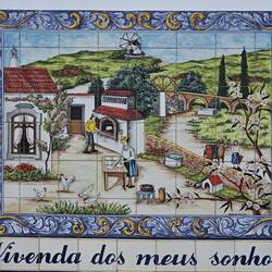 Wandbild in Ameixial