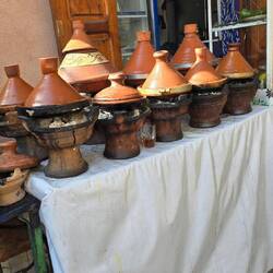 Tajine, warten auf die Mittagspause