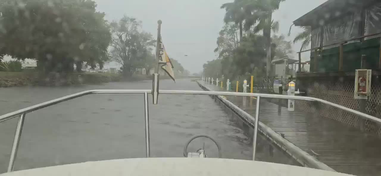 Wind, rain, more wind, more rain, much more wind...