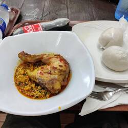 ...schmeckt selbst das Huhn nach Fisch