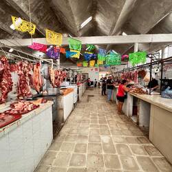 abhängendes Fleisch