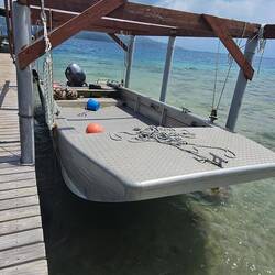 Pearl farm boat