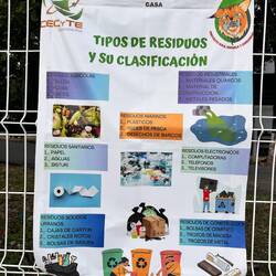 Erziehungsplakat bezüglich Abfall und was was ist - aber wie entsorgen, wohin damit steht da nicht