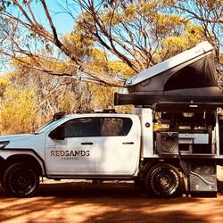 Erste Aufbauversuche uff'm Campingplatz